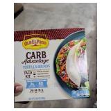 Old El Paso Carb Advantage Tortilla Rounds Taco Kit  Easy Meal Prep  8 Count  10.6 oz pack of 4