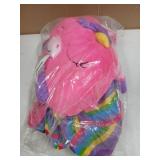 Happy Nappers: Pillow & Sleepy Sack: Medium - Pink Unicorn BeeBee - 54 x 20, 2-in-1: Plush Animal Opens Into Sleeping Bag, Soft Play & Nap Character, Kids 3+ - Retail: $55