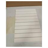 Large Stone Dish Drying Mat for Kitchen Counter, 24" x 16"Fast Dry Stone Mat, Super Absorbent Dish Drying Mat, Drying Board Diatomaceous for Kitchen, Utensils, Fruits, Instant Drying Stone Mat, White 