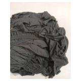 FreshCulture Queen Bed Skirt, Elastic Wrap Around Bed Skirt Queen Size, Bed Skirts for Adjustable Bed, Easy Fit with 22 Inch Drop Length, Hotel Quality Dust Ruffle for Queen Bed (Black) - Retail: $16