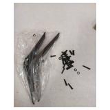 TV Stand for Westinghouse Roku TV Legs, TV Stand Legs for Compatible with Holes Center Distance 1.3cm/0.51inch - 2.4cm/ 0.94inch, Please Measure Distance Between TV Bottom Two Holes, Black