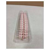 French Gel Nail Tips - Jofay Fashion Short French Tip Press on Nails, 10-Piece Set 320Pcs Pink Square Nail Tips, Pre-applied Tip Primer & Base Coat, No Need to File Fake Nails for Nail Art, 16 Sizes -