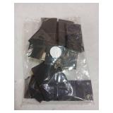 250 Pack Custom Earring Cards - Hanging Earring Display - Bulk Black (2x3.5 Inches) - Pack of 250 - Retail: $9