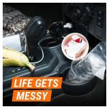 Armor All Interior Car Cleaning Wipes Kit, Disinfects, Protects, and Cleans Car Interiors, Includes Leather Care Wipes, Glass Wipes, Disinfectant Wipes, and Protectant Wipes, 4 Count