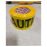 SWRT 1 Roll Premium Yellow Caution Tape, 3 Inch x 1000FT Bright Hazard Tape with Bold Black Text for Danger Zones/Sporting Events, Construction Tape for Crime Scenes/Halloween Decor - Retail: $9