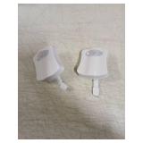 ZEZHOU Original Toilet Night Light 2 Pack, Motion Sensor Activated LED Lamp, Fun 8 Colors Changing Bathroom Nightlight Add on Toilet Bowl Seat, Perfect Decorating Gadget for Dad Adults Kids Toddler - 