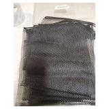 GXXMEI 10PCS 8X12inch Nylon Mesh Drawstring Bags with Cord Lock Closure Delicates Laundry Bag For Washing Machine Small Gym Bag for Basketball, Volleyball, Football, Golf Stuff Balls - Retail: $10