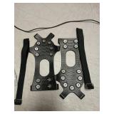 Lechin Crampons - Ice Cleats - Anti Slip Winter Ice Grippers Traction Cleats - 11 Stainless Steel Spikes (M) - Retail: $12