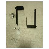 Durmmur 2 Pack Hat Racks for Baseball Caps, Stainless Steel Hat Organizer for Baseball Cap, Hat Holder Storage Organizer, Hat Hanger Strong Adhesive/Wall Drilled for Door, Bedroom, Closet(Black 6 in) 