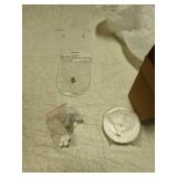 TIUIHU Acrylic Wall Mount Bracket/Holder Compatible with Kasa Indoor Pan/Tilt Smart Security Camera and TP-Link Tapo C210/C200 - Retail: $15