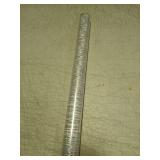 Haton Window Privacy Film, Frosted Glass Privacy Window Clings, Sun Blocking Frosting Opaque Coverings, Static Cling Removable Decorative Stickers for Home Door, Non-Adhesive 17.5\" x 78.7\" - Retail: