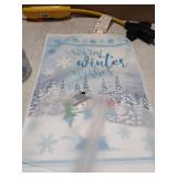 Panelee 3 Pcs Winter Kitchen Towels for Hello Winter Bathroom Blue Christmas Snowman Hand Tea Towels 12 x 18 Inch Absorbent Christmas Decorative for Kitchen Housewarming Cooking Gift - Retail: $7
