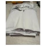 CPLIRIS 10x20ft White Backdrop for Photography, Dual-Size Dual-Pocket Design Photo Booth Background for Portrait Photoshoot, Party and Video with Both Options of 10 feet and 20 feet in Width - Retail: