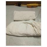 American Baby Company 2 Pack 100% Natural Cotton Fitted Crib Sheets 52" x 28" - Soft, Breathable, Hypoallergenic & Gentle Toddler Bed Sheets, Cream, Neutral for Boys & Girls - Retail: $11