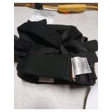 Momcozy WeeSnug Baby Carrier - Cozy Comfort for Newborns 7-25 lbs, Ergonomic Cross-Back Support, Effortless to Put On, Hands-Free Infant Carrier with Lumbar Support, Black - Retail: $50