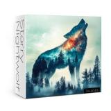 Fantasy Wolf Forest Puzzles for Adults 1000 Pieces, Mystery Wildlife Nature Jigsaw Puzzles, Animal Landscape Art Puzzles - Retail: $17