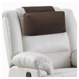 AHUAWA Neck Pillow for Recliner Chair, 14" Adjustable Recliner Pillow for Headrest, Soft Velvet Non-Slip Head Pillow for Recliner, Couch, Chair, Sofa - Retail: $26