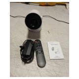 Magcubic Mini Projector with WiFi 6 and Bluetooth 5.4, Portable Projector 4K Support, 5W Soundbase Speaker, Auto Vertical Keystone 180°Rotatable Smart Proyector for Movie Home Outdoor - Retail: $66