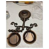 Wenbery Libra Decor: Vintage Justice Scales, Table Decor (13.38" H) - Retail: $28