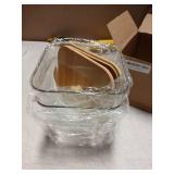 Laundry Pods Container, Laundry Room Organization and Storage Containers, Clear Organizer Jars with Lids, Labels and Measuring Scoops for Scent Beads, Dryer Balls, Lint 2 pack