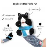 CATSUMO Cat Wrestling Glove Puppet Toy Interactive Hand Mitt with Durable Protective Sleeve and Catnip - Play & Enrichment - Retail: $50