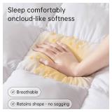 SAPHREAS 3 Inch Memory Foam Mattress Topper Queen Size with 8-20 inches Stretchable Pockets, Soft Pillow Top Mattress Pad for Back Pain Relief with Breathable Air Mesh Sides - Retail: $100