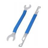 UNLRAE 2PCS Fan Clutch Removal Tool,Car Accessories,32mm 36mm Fan Clutch Wrench Set,Water Pump Pulley Holder Removal Tool,Compatible with E30 E36 E39 E46 E54 E1997 328i 330i 533 530i 540i - Retail: $1