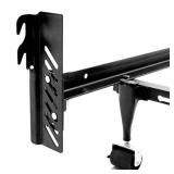 2 Pcs Down Hook Bolt-on to Hook-on Conversion Bracket for Headboard or Footboard, Hook on Bed Frame Brackets Adapter, Hook on Bed Rails