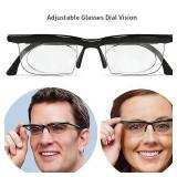 Reading Magnifier Glasses with Adjustable Magnification Non-Prescription Reading Aid for Books, Screens & Daily Tasks Lightweight, Unisex (1pcs) - Retail: $16