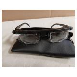 Reading Magnifier Glasses with Adjustable Magnification Non-Prescription Reading Aid for Books, Screens & Daily Tasks Lightweight, Unisex (1pcs) - Retail: $16