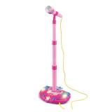 KonHaovF Kids Karaoke Machine with Lights,Microphone with Adjustable Stand Singing Karaoke Machine for Girls Boys (Pink) - Retail: $26