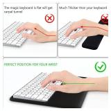 HONKID Wrist Rest for Magic Keyboard 2 (MLA22LL/A, A1644) and Magic Keyboard with Touch ID(MK293LL/A), Magic Keyboard Stand Pad to Relief Pain - Retail: $27