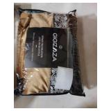 Gold Black Velvet Curtains for Living Room 84 Inches 2 Panels Set Window Treatment Vintage Curtain Embroidered Floral Drapes Retro Blackout Curtains - Retail: $45