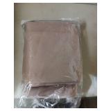 MIULEE Baby Pink Blackout Curtains - Bedroom Window Treatment Curtains Thermal Insulated Room Darkening Drapes for Living Room Kitchen Grommet Top Light Blocking Drapery, 40 x 54 Inches Long, 2 Panels