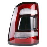 Lochnchn LED Tail Lights Assembly Without Blind Spot Compatible with Ram 1500 2019 2020 2021 2022 Left Driver Side Taillights Rear Brake Light Tail Lamps Replace 55112993AB Black Smoke - Retail: $95