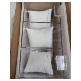 MaybeRain 3 Slot Watch Box Men Acrylic Watch Case, Premium Acrylic Watch Organizer,Clear Watch Display Case,Watch Storage for Men Women, Oak - Retail: $19