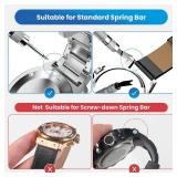 JOREST Watch Spring Bar Tool, Watch Repair Kit to Replace the Watch Strap, Watch Link Removal Tool, With User Manual, 56PCS (16-26mm) Spring Bars - Retail: $7