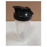 BlenderBottle Shaker Bottle Pro Series Perfect for Protein Shakes and Pre Workout, 24-Ounce, Black/Clear - Retail: $15