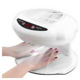 QUTUNI Nail Dryer for Regular Polish, 400W Air Nail Dryer Fan with Auto Sensor, Professional Nail Drying Fan with Hot and Cool Air for Salon and Home Use - Retail: $60