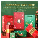 16pcs Surprise Gift Box Explosion for Money, 2025 Newly Folding Pop-Up Explosion Gift Box, Surprise Box Gift Box for Money, Christmas Boxes Explosion Gift Box for Money and Birthday(Green) - Retail: $