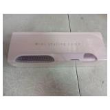 Go Brush Pro 2026 Hair Straightener Brush 300 Million Negative Ionic Portable Hair Straightener Comb for Women with 4 Temps Fast Heating MCH Ceramic Coating Smooth Frizz Hair Light Pink - Retail: $60