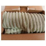 MIULEE Boho Farmhouse Sage Green Throw Pillow Covers 18x18 Inch Set of 4 Mordern Nordic Cushion Covers Soft Corduroy Spring Home Decor for Couch Bed Sofa Living Room Forest Green - Retail: $17