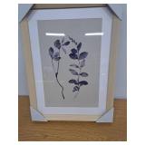 (Set of 2) 18" x 24" Naive Floral Sketch Framed Wall Arts Blue - Threshold designed with Studio McGee - Retail: $98