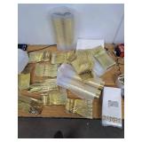 Gold Plastic Cutlery Set - Bulk Package 700 pieces