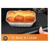Aluminum Mini Loaf Pans  8.5 x 6.5 x 2 in (See Pic #4)