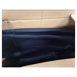 Skechers Leather Mesh Full Set Car Seat Cover Premium Comfort with Breathable Mesh Panels  Durable Leather Construction  Universal Fit for Cars  - Retail: $64