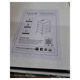 Yoobure Night Stand with Charging Station, 16 Colors LED Nightstand with USB Ports and Outlets, End Table with 3 Fabric Drawers and Storage Shelf, Bedside Tables Small Dresser for Small Space, Brown