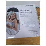 YourFacePillow Cervical Neck Pillow for Sleeping Cooling Memory Foam Cervical Pillow  Ergonomic Pillow with Contoured Support for Side  Stomach and Back Sleepers with Satin case - Retail: $100