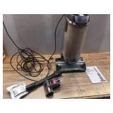 Shark - PowerDetect Upright Vacuum with DuoClean Detect Technology, Self-Cleaning Brushroll, and XL Dustcup - Eggplant (NOT WORKING) - Retail: $600