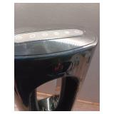 Bladeless 1500-Watt 28 in. Electric Oscillating Tower Ceramic Space Heater with Remote Control - Retail: $109